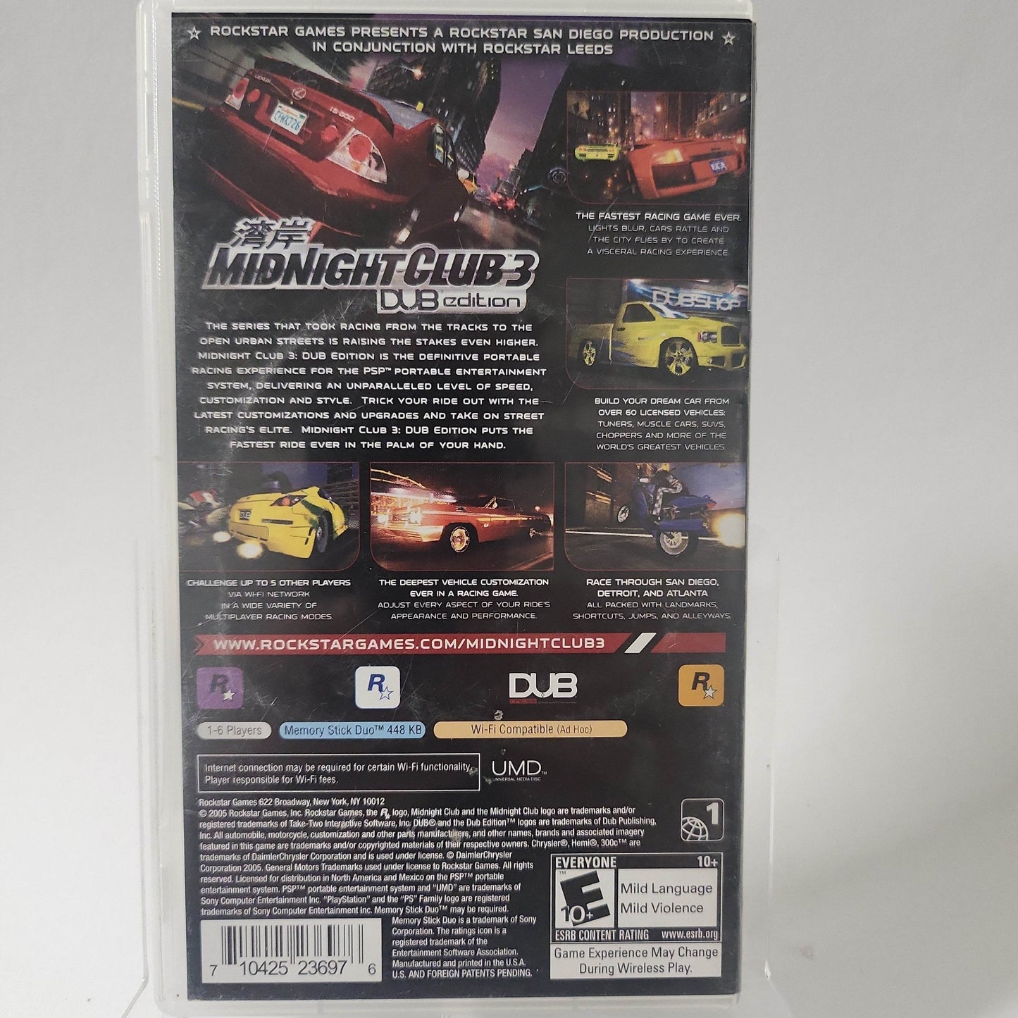 Midnight Club 3 DUB Edition American Edition PSP - Feniks Gameshop