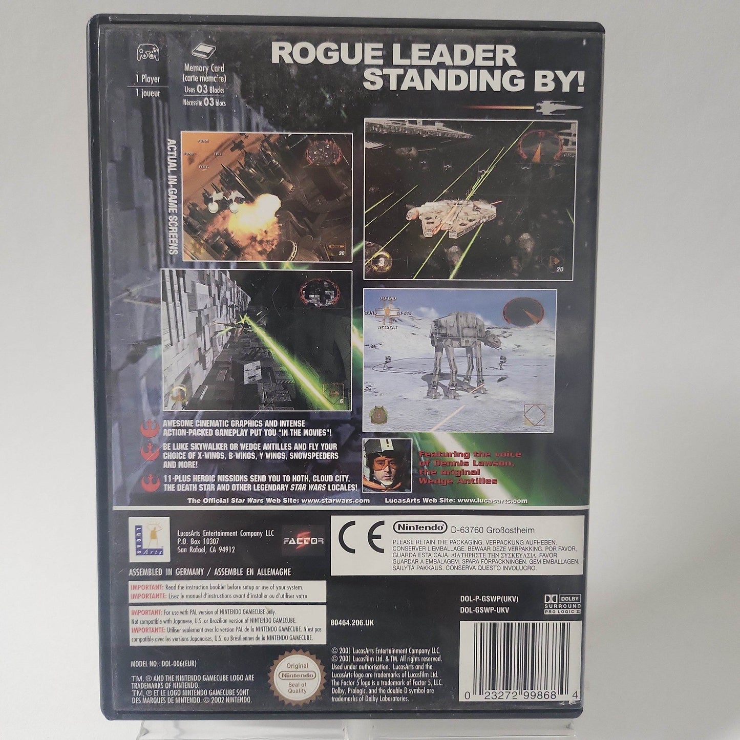 Star Wars Rogue Leader Rogue Squadron II Nintendo Gamecube - Feniks Gameshop