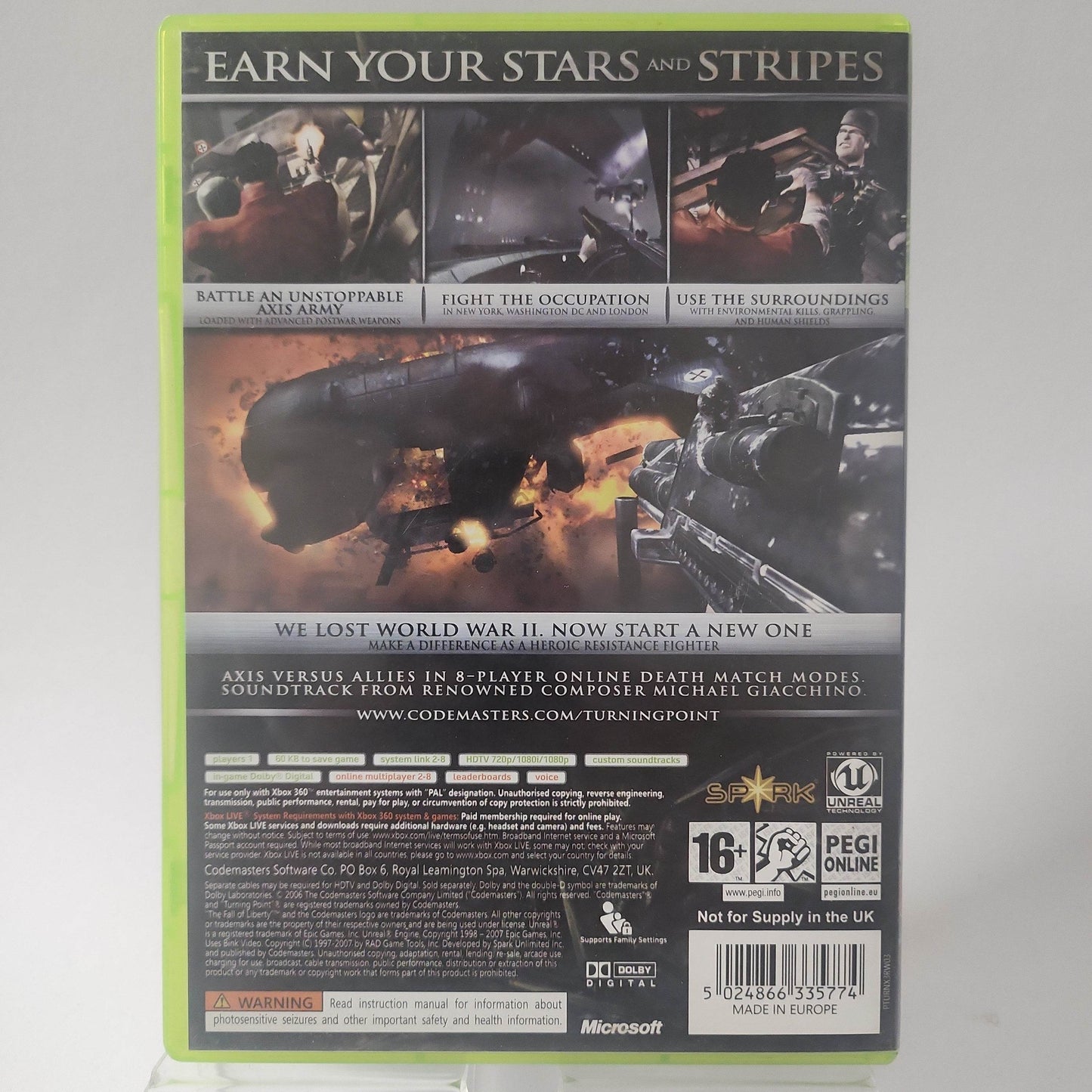 Turning Point Fall of Liberty Xbox 360 - Feniks Gameshop