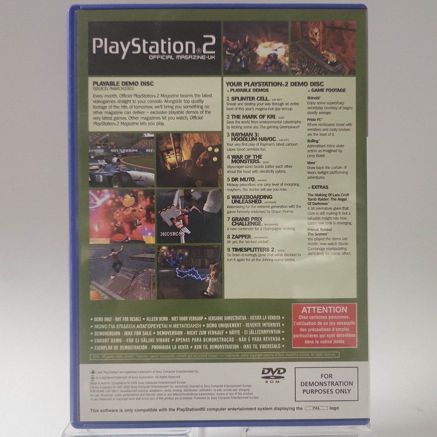 Ops2m Demo 30 Playstation 2 - Feniks Gameshop