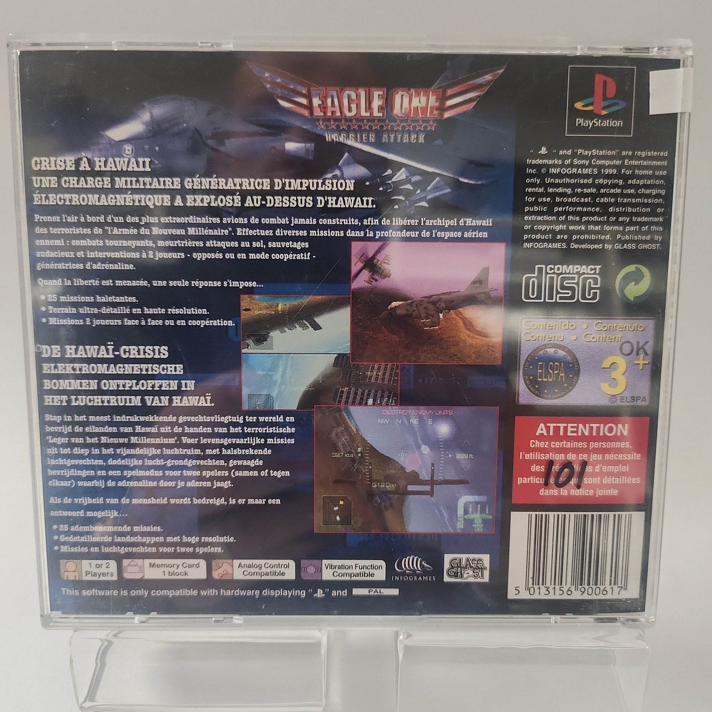 Eagle One Harrier Attack Playstation 1 - Feniks Gameshop