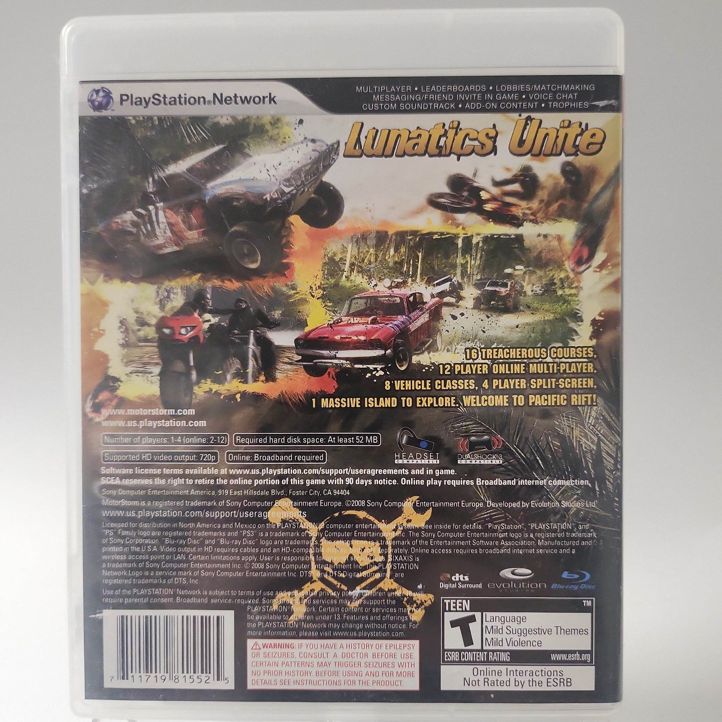 Motorstorm Pacific Rift American Edition Ps3 - Feniks Gameshop
