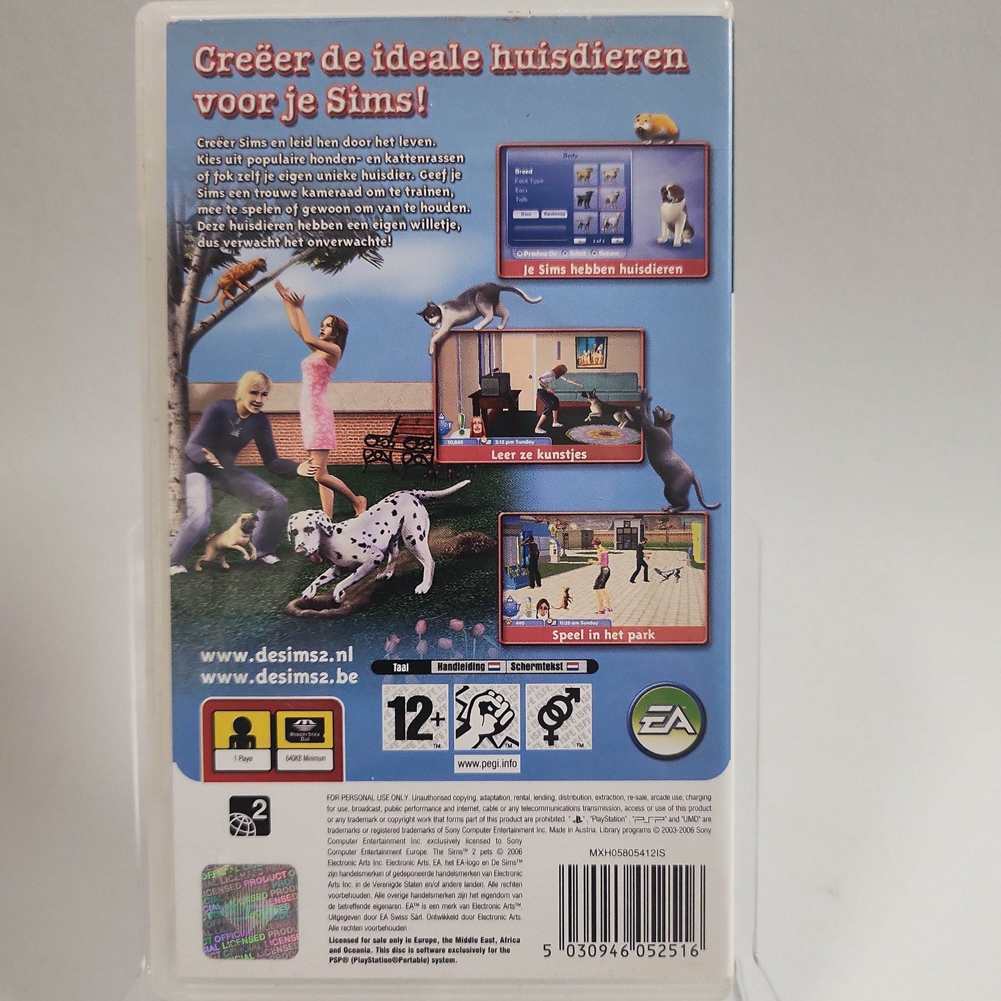 Sims 2 Huisdieren Playstation Portable - Feniks Gameshop