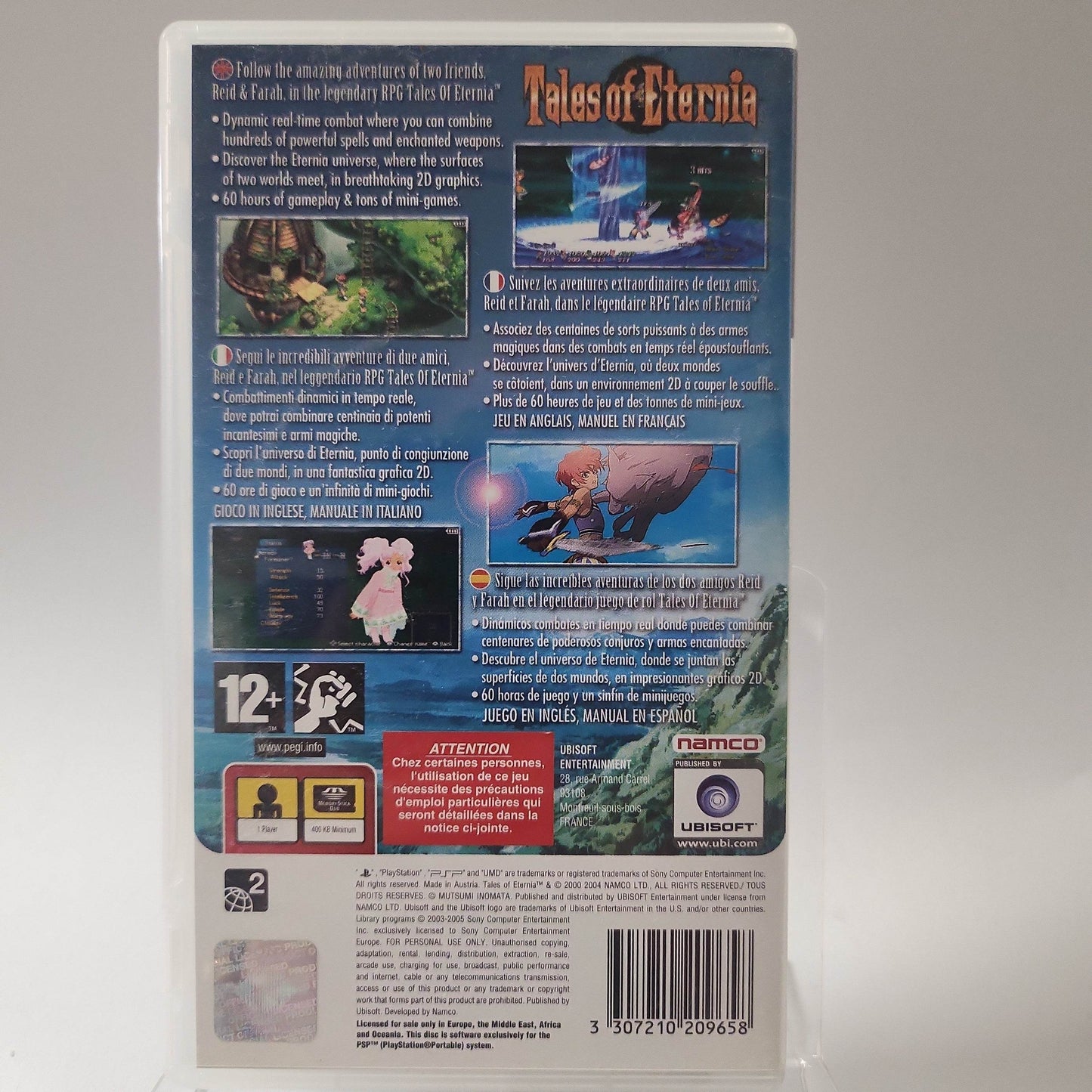 Tales of Eternia Playstation Portable - Feniks Gameshop