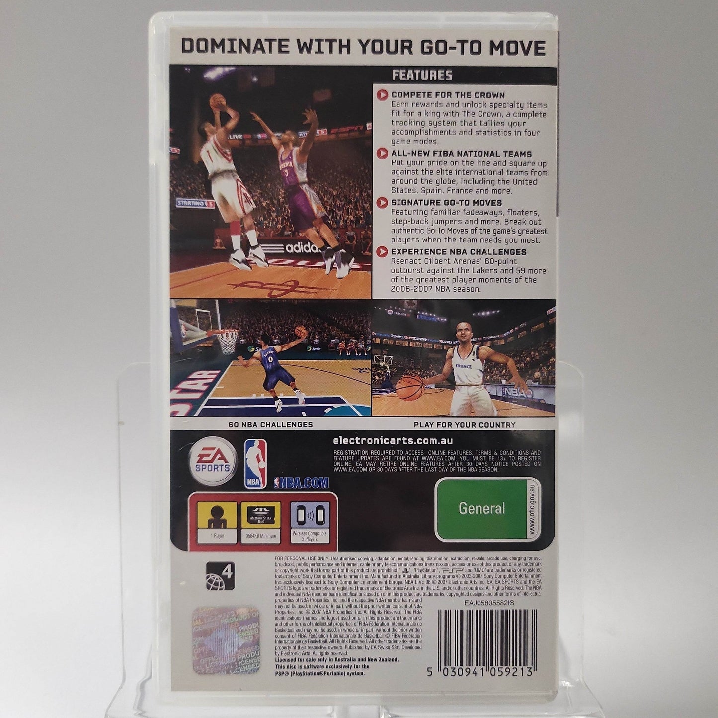 NBA Live 08 Playstation Portable - Feniks Gameshop