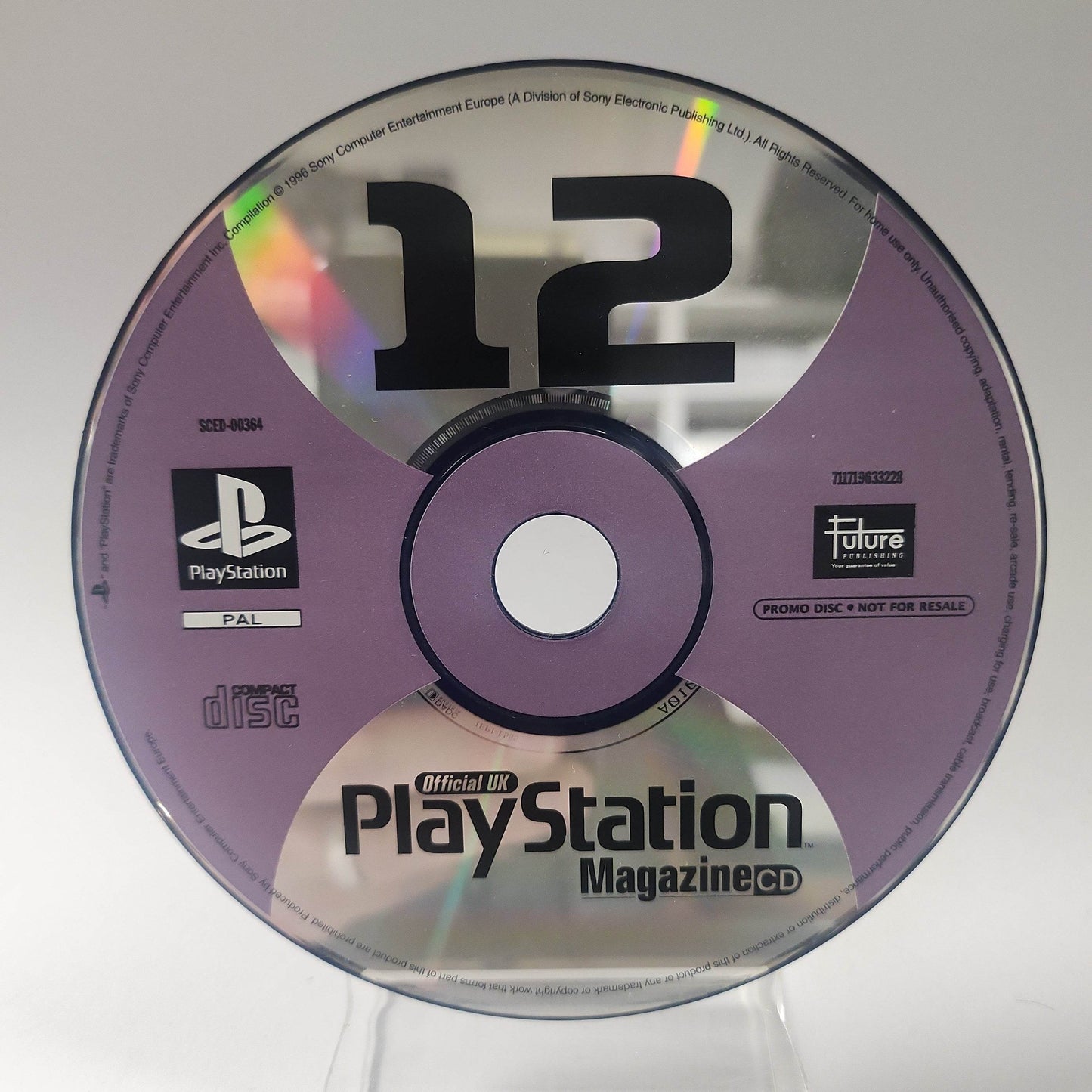 Official UK Magazine 12 (Disc Only) Playstation 1 - Feniks Gameshop