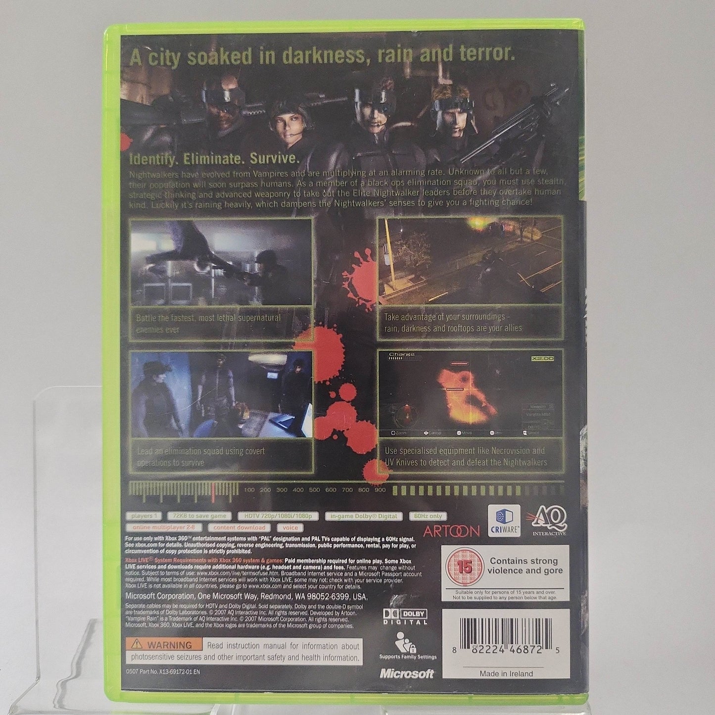 Vampire Rain Xbox 360 - Feniks Gameshop