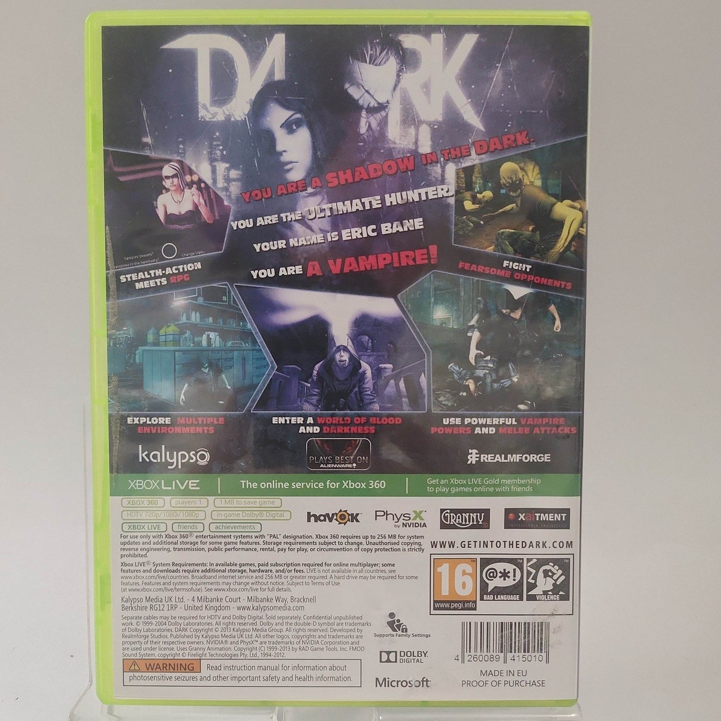 Dark Xbox 360 - Feniks Gameshop