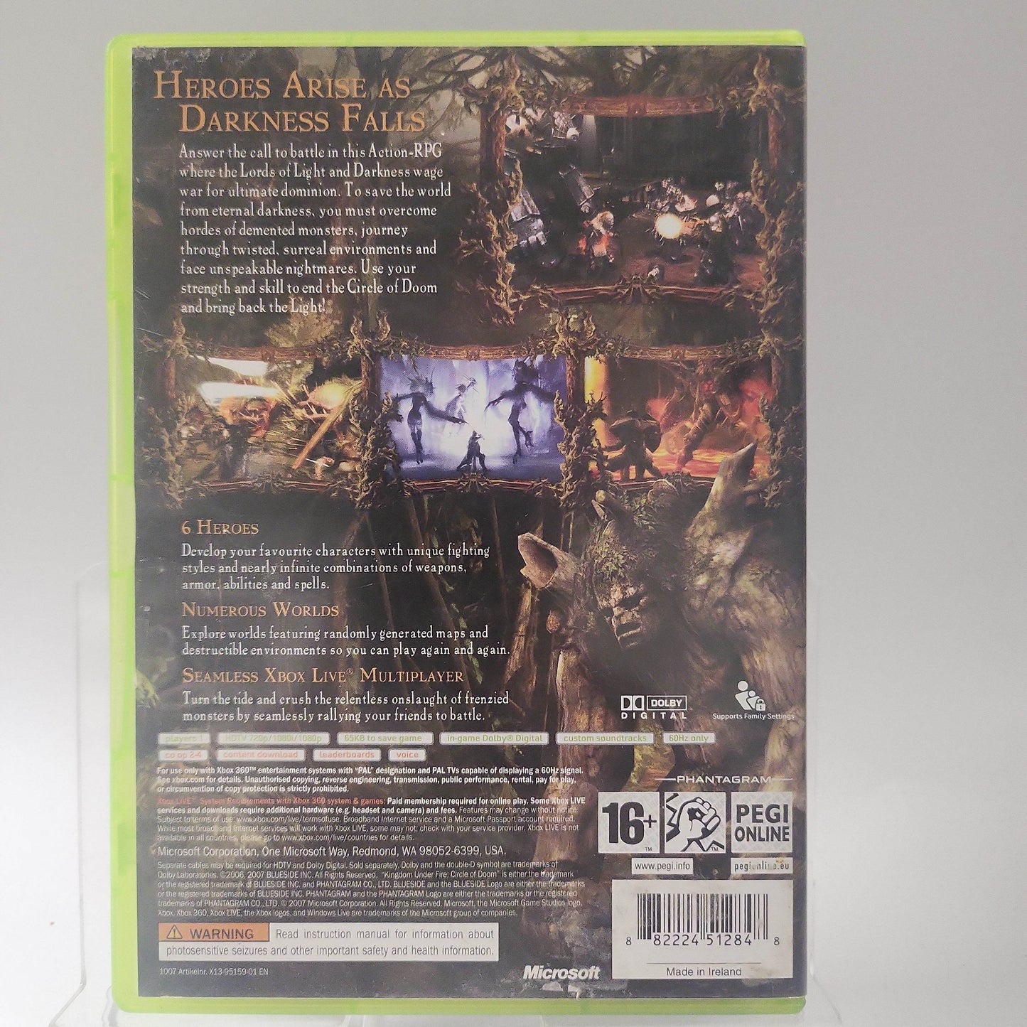 Kingdom under Fire Circle of Doom Xbox 360 - Feniks Gameshop