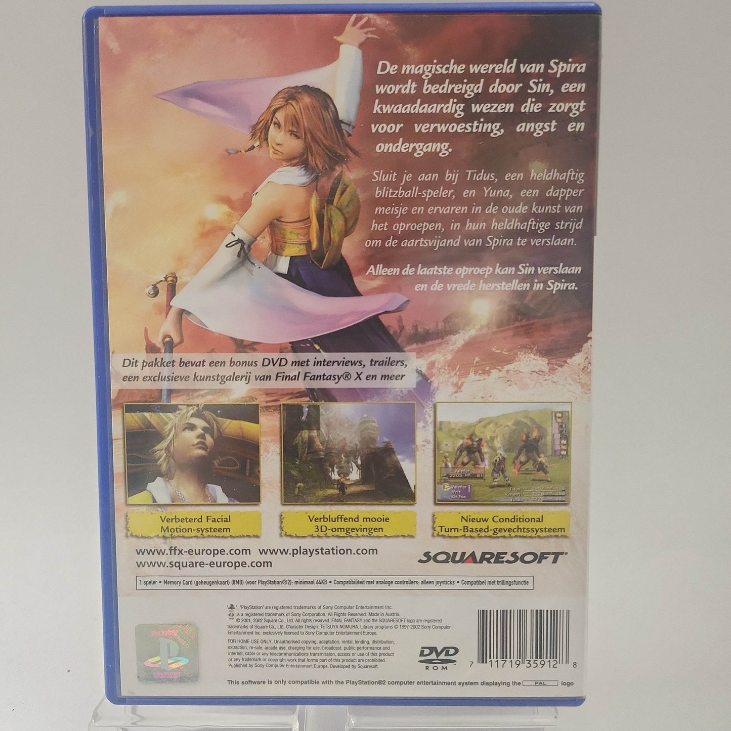 Final Fantasy X + DVD Playstation 2 - Feniks Gameshop