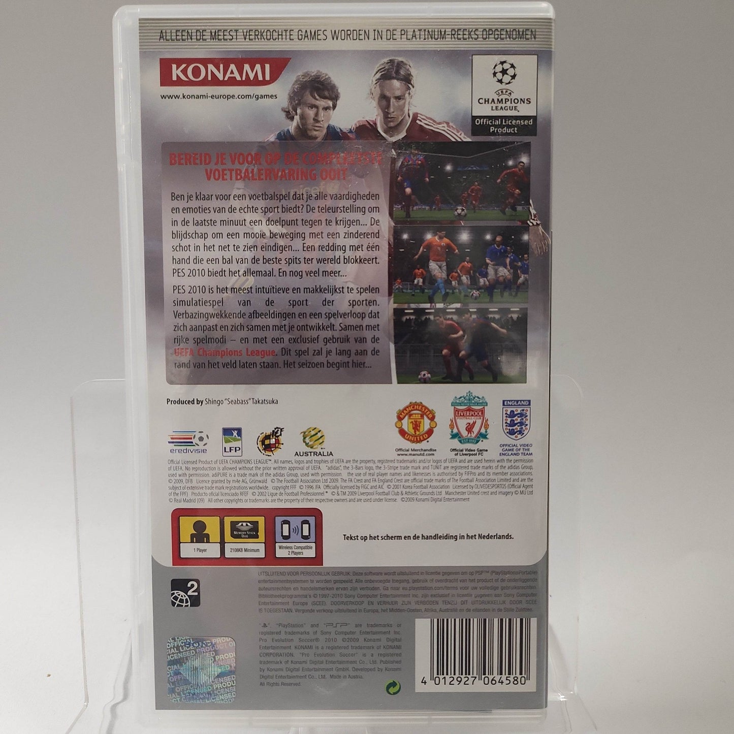 Pro Evolution Soccer 2010 Platinum PSP - Feniks Gameshop