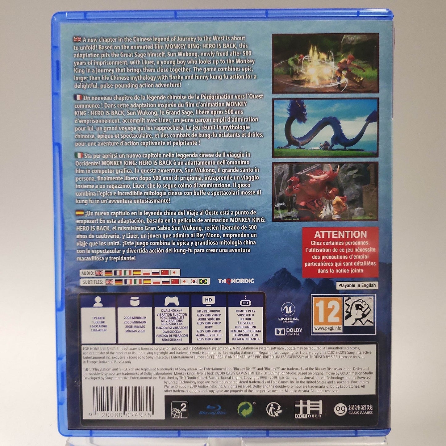 Monkey King Hero is Back Playstation 4 - Feniks Gameshop