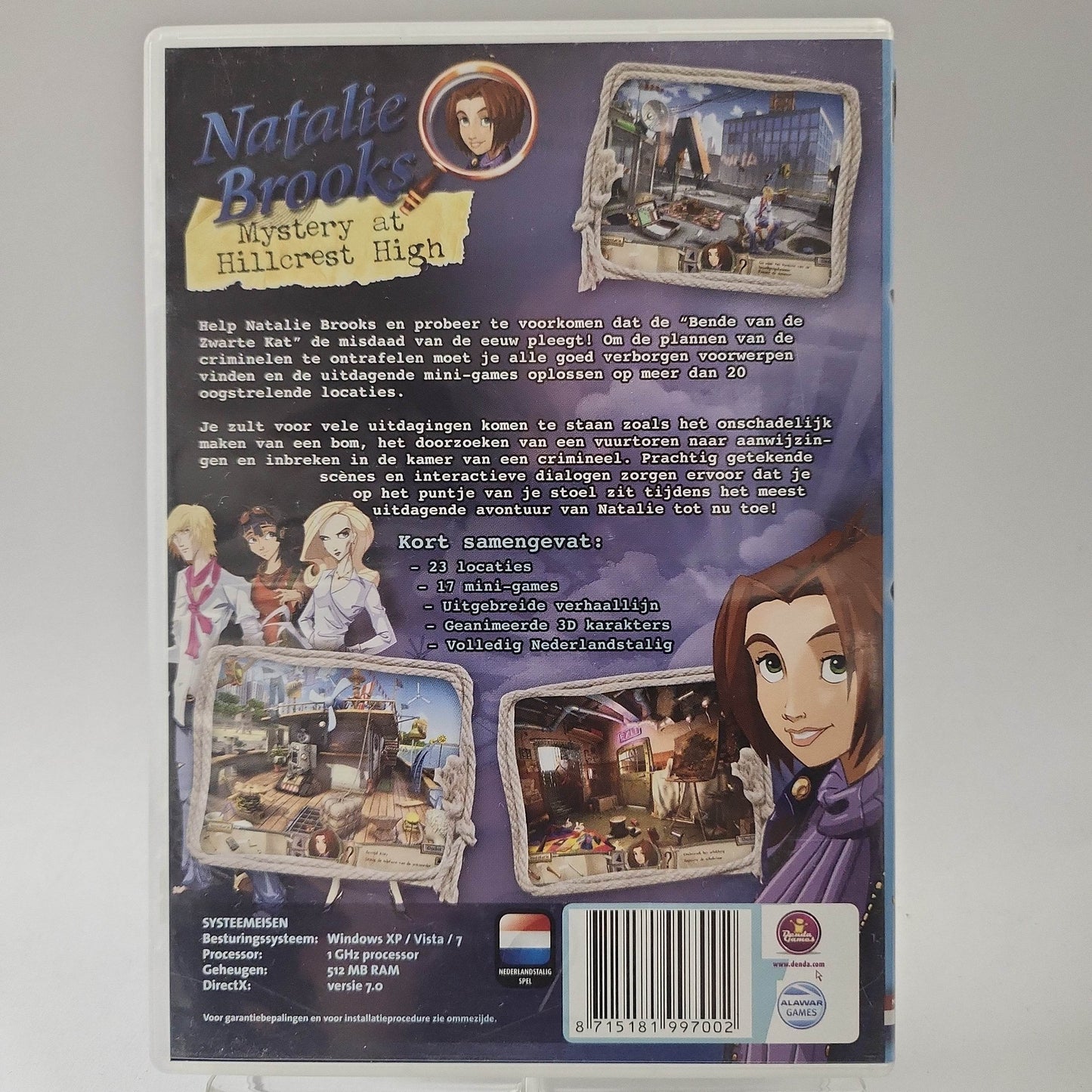 Natalie Brooks Mystery at Hillcrest High (No Book) PC - Feniks Gameshop