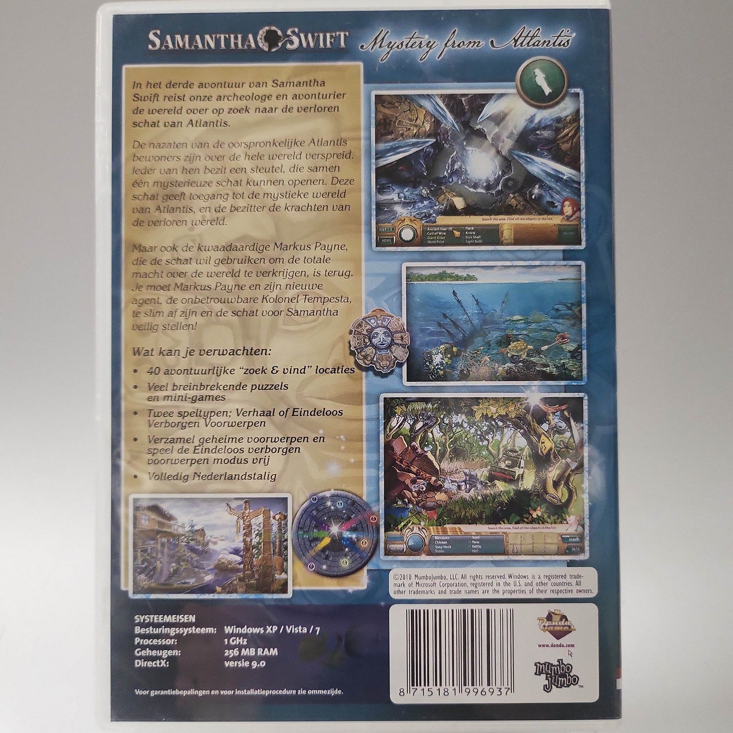 Samantha Swift Mystery from Atlantis (No Book) PC - Feniks Gameshop