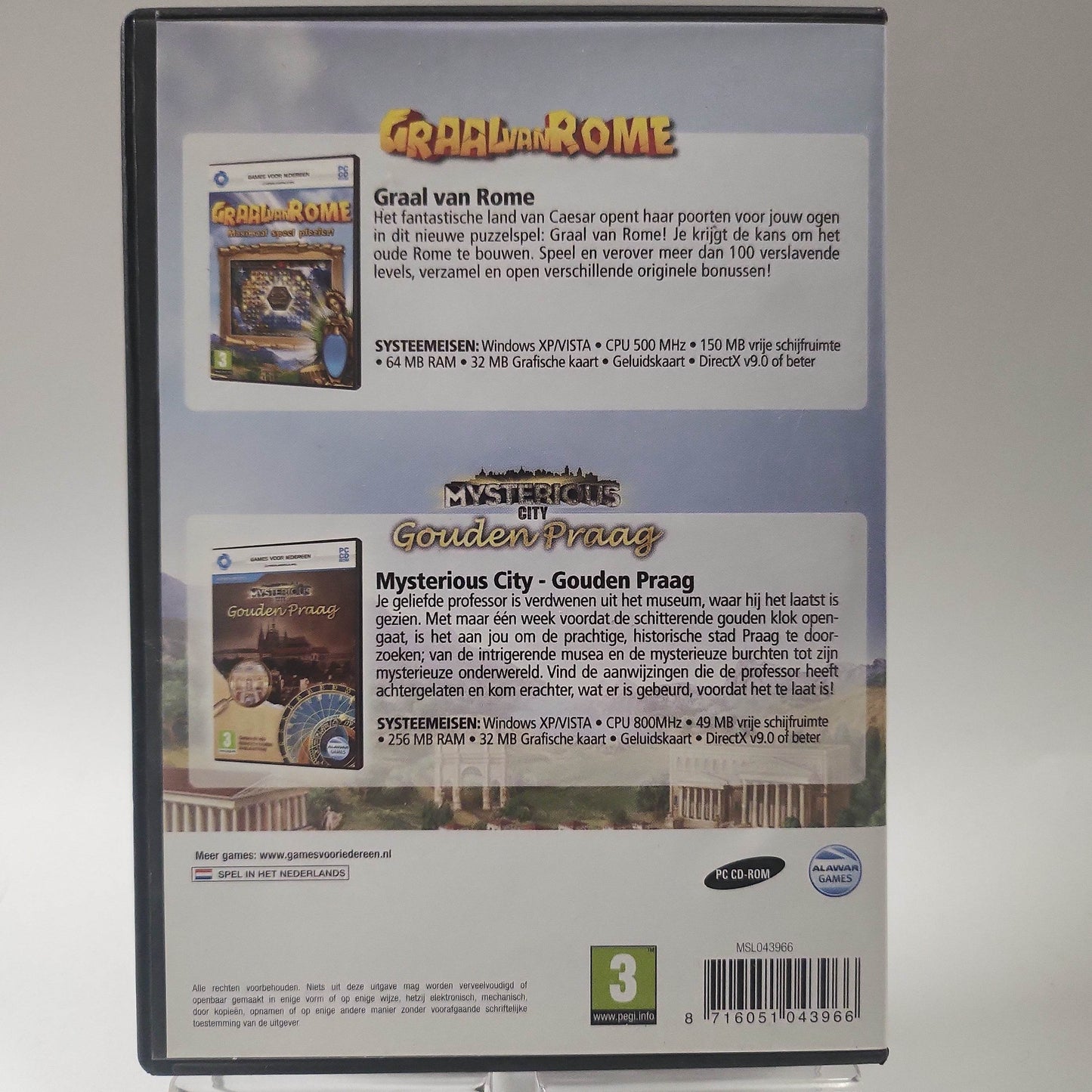 Graal van Rome & Mysterious Gouden Praag (No Book) PC - Feniks Gameshop