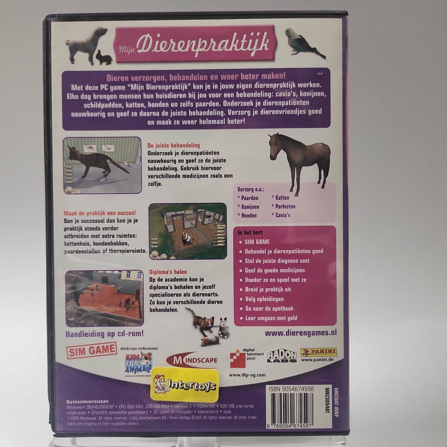 Mijn Dierenpraktijk Dieren Behandelen is jouw Vak PC - Feniks Gameshop