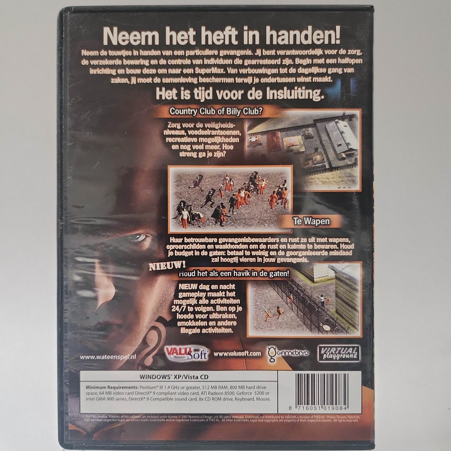 Gevangenis Tycoon 3 Lockdown (No Book) PC - Feniks Gameshop
