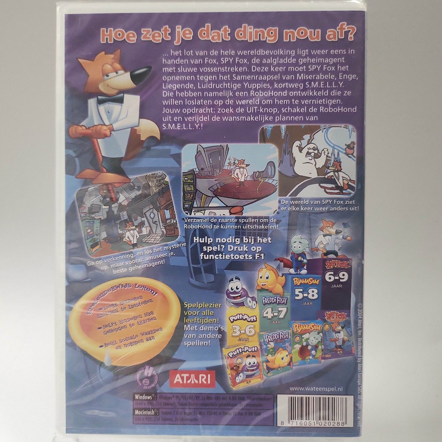 Geseald Spy Fox Operatie Robot-Knop PC - Feniks Gameshop