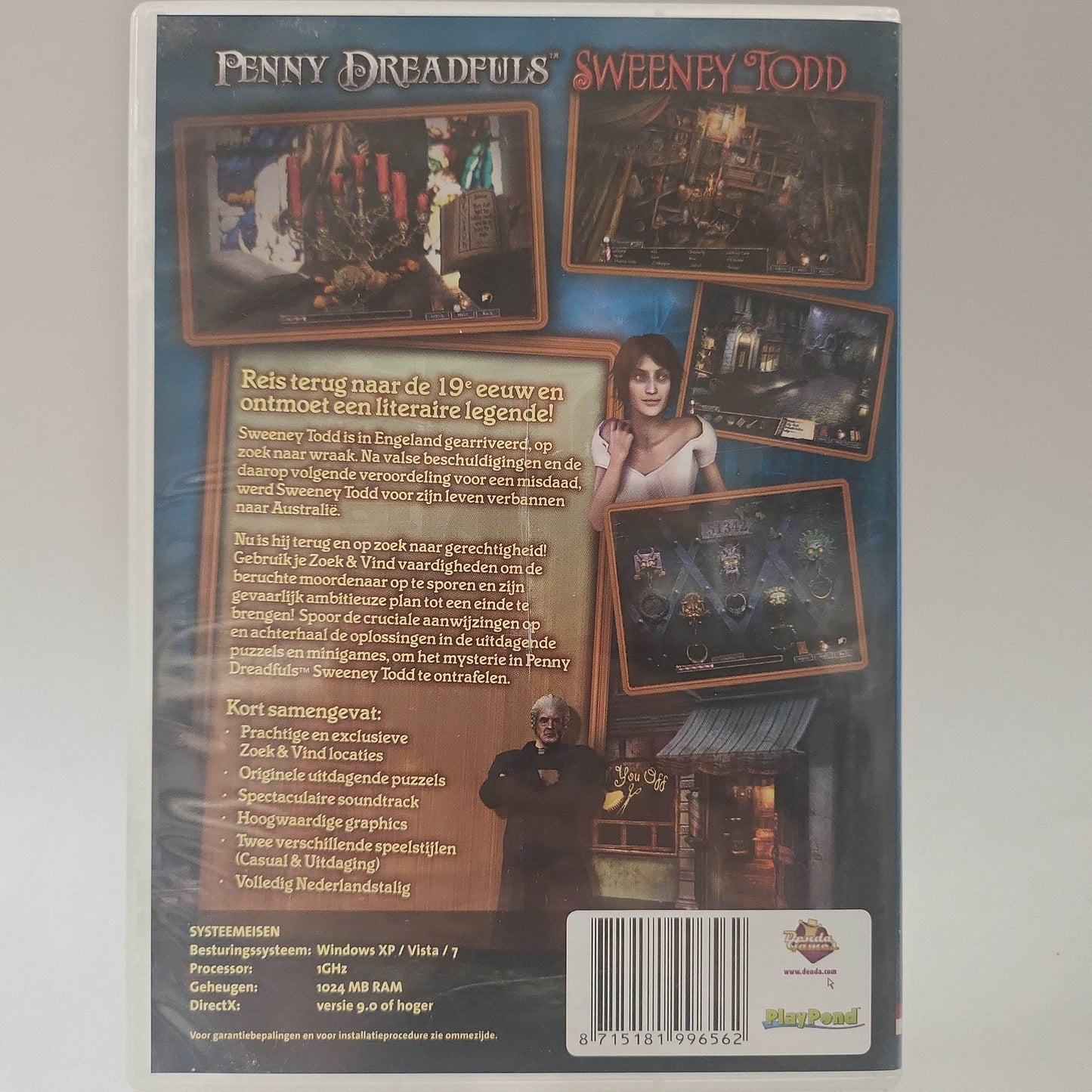 Penny Dreadfuls Sweeney Todd (No Book) PC - Feniks Gameshop