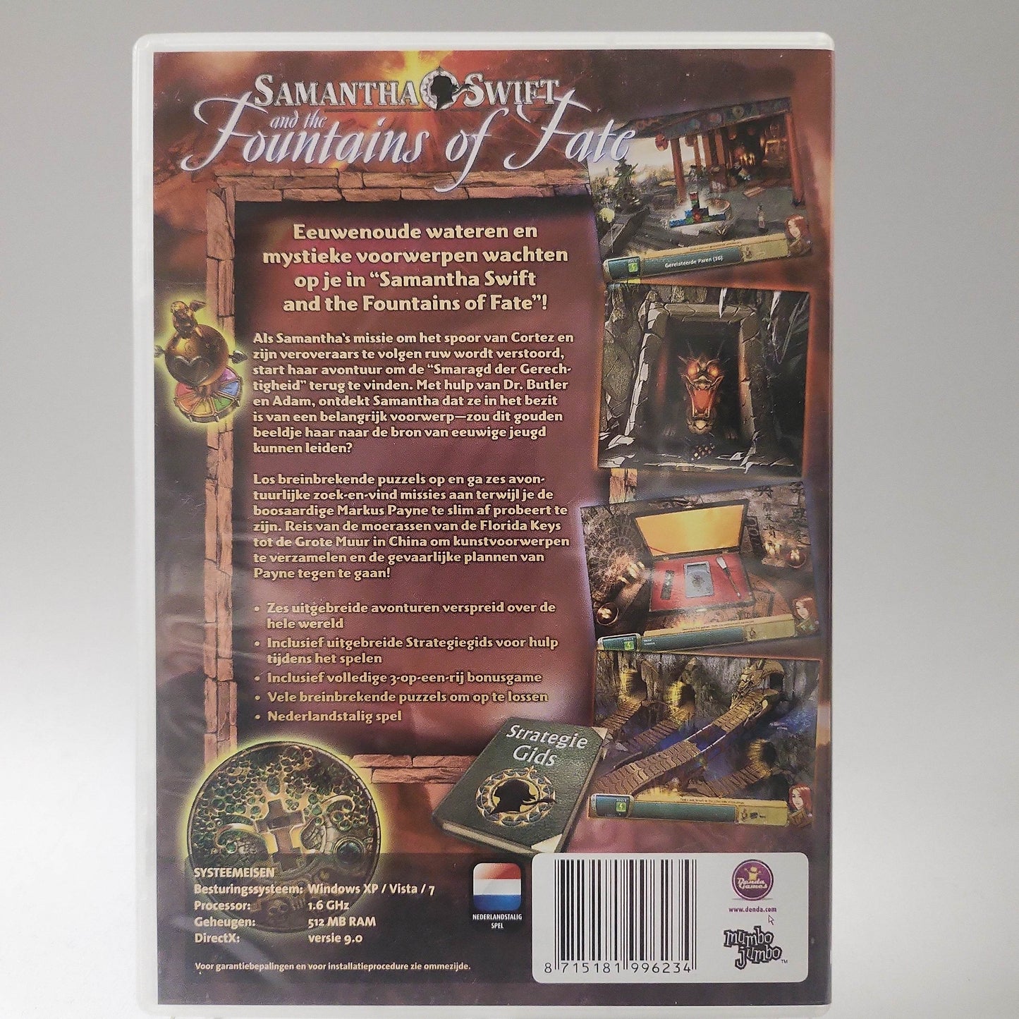 Samantha Swift and the Fountains of Fate (No Book) PC - Feniks Gameshop