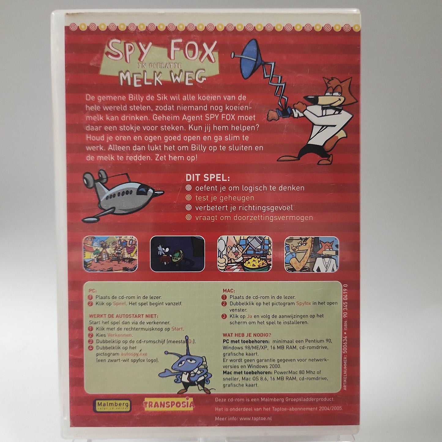 Spy Fox in Operatie Melkweg (No Book) PC - Feniks Gameshop