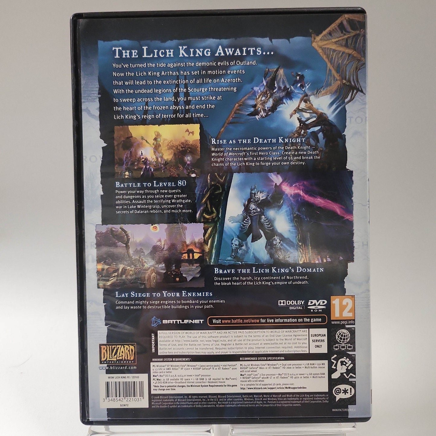 World of Warcraft Wrath of the Lich King Expansion Set PC - Feniks Gameshop