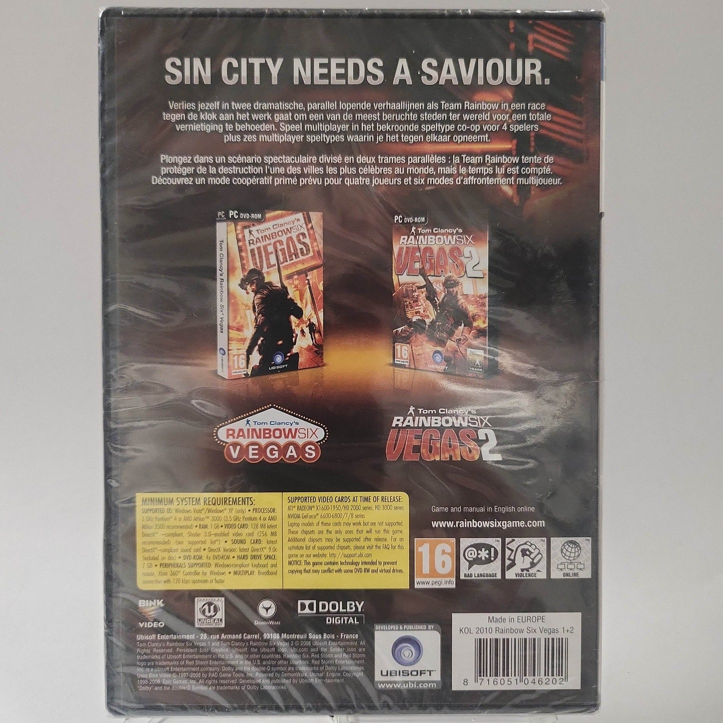 Geseald Tom Clancy's Rainbow Six Vegas Collection PC - Feniks Gameshop