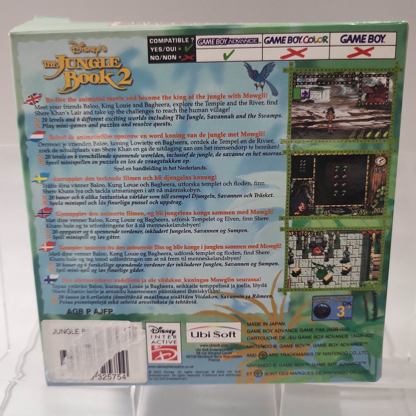 Disney's the Jungle Book 2 Boxed Game Boy Advance - Feniks Gameshop