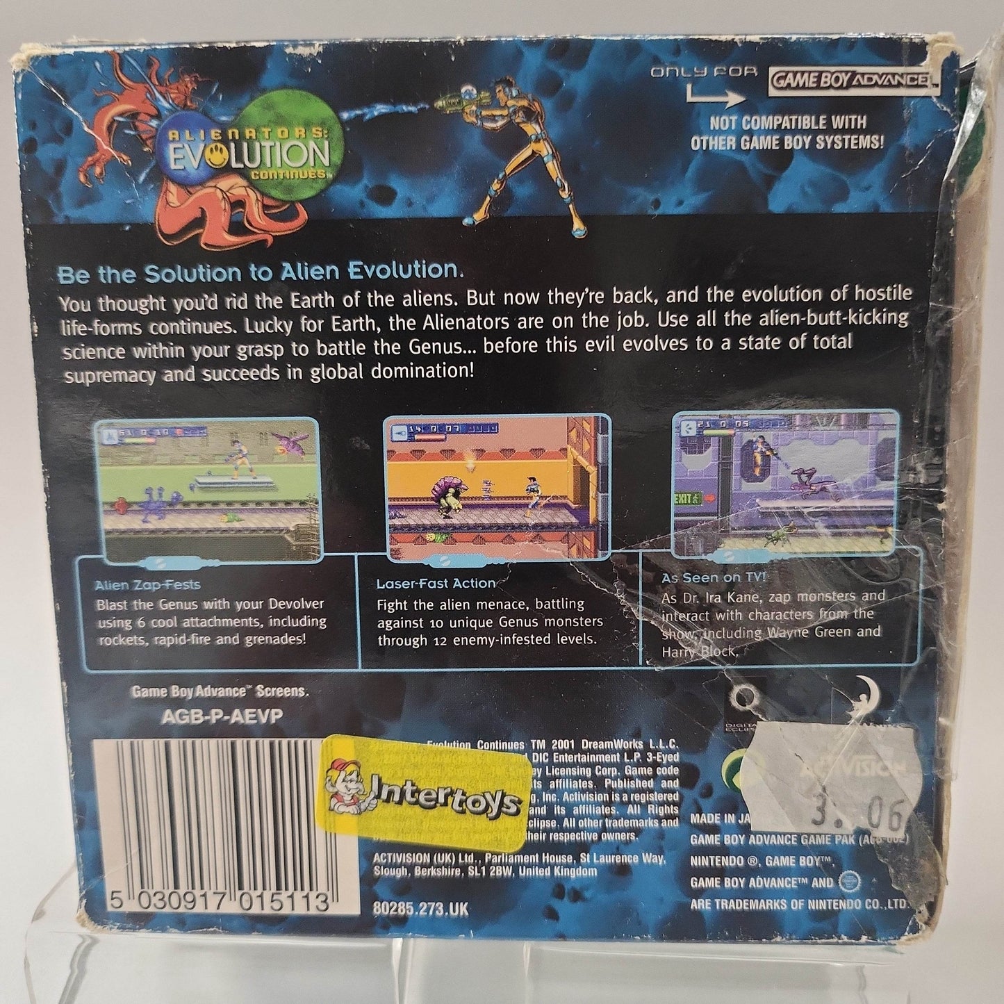 Alienators Evolution Continues Boxed Game Boy Advance - Feniks Gameshop