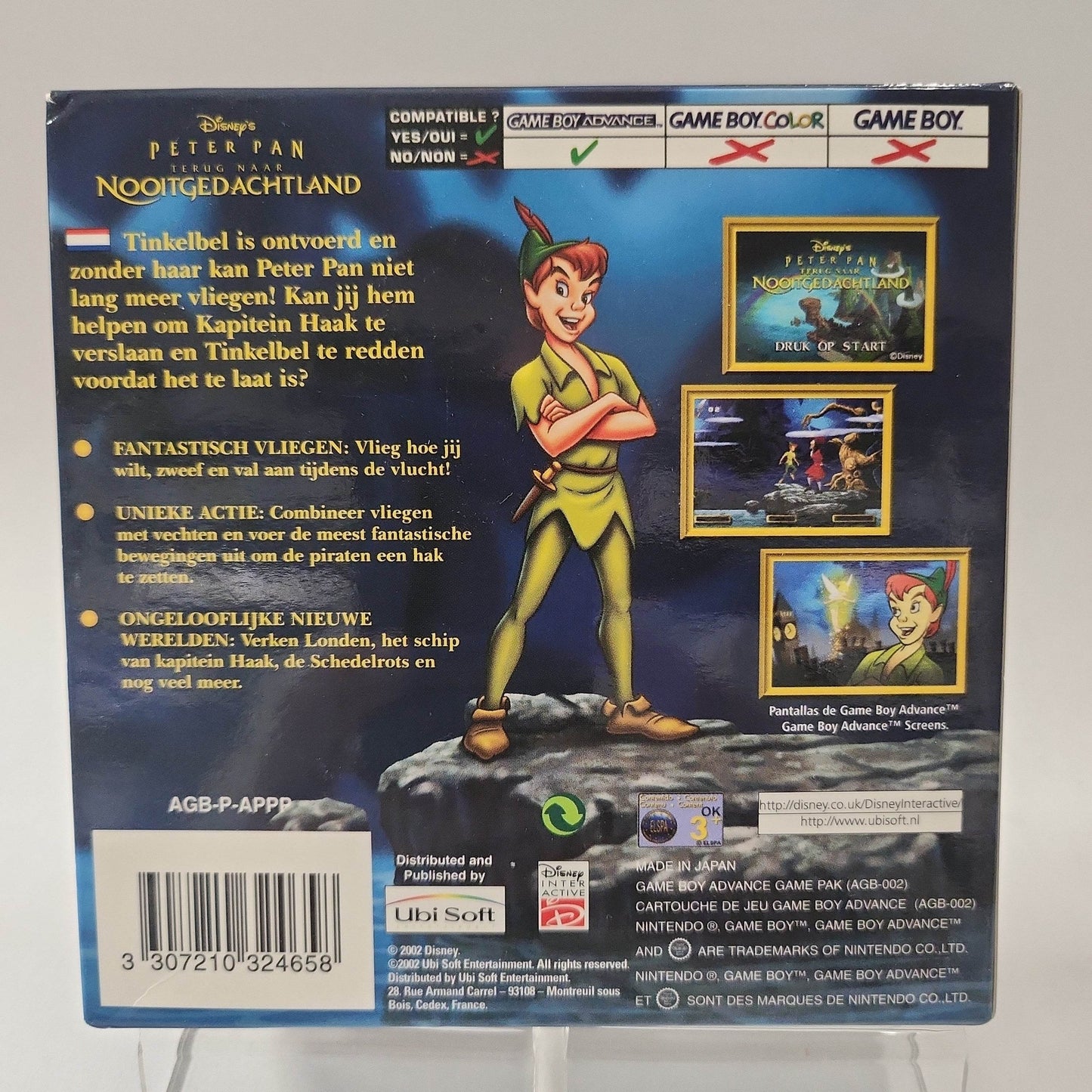 Disney's Peter Pan terug naar Nooitgedachtland Boxed GBA - Feniks Gameshop