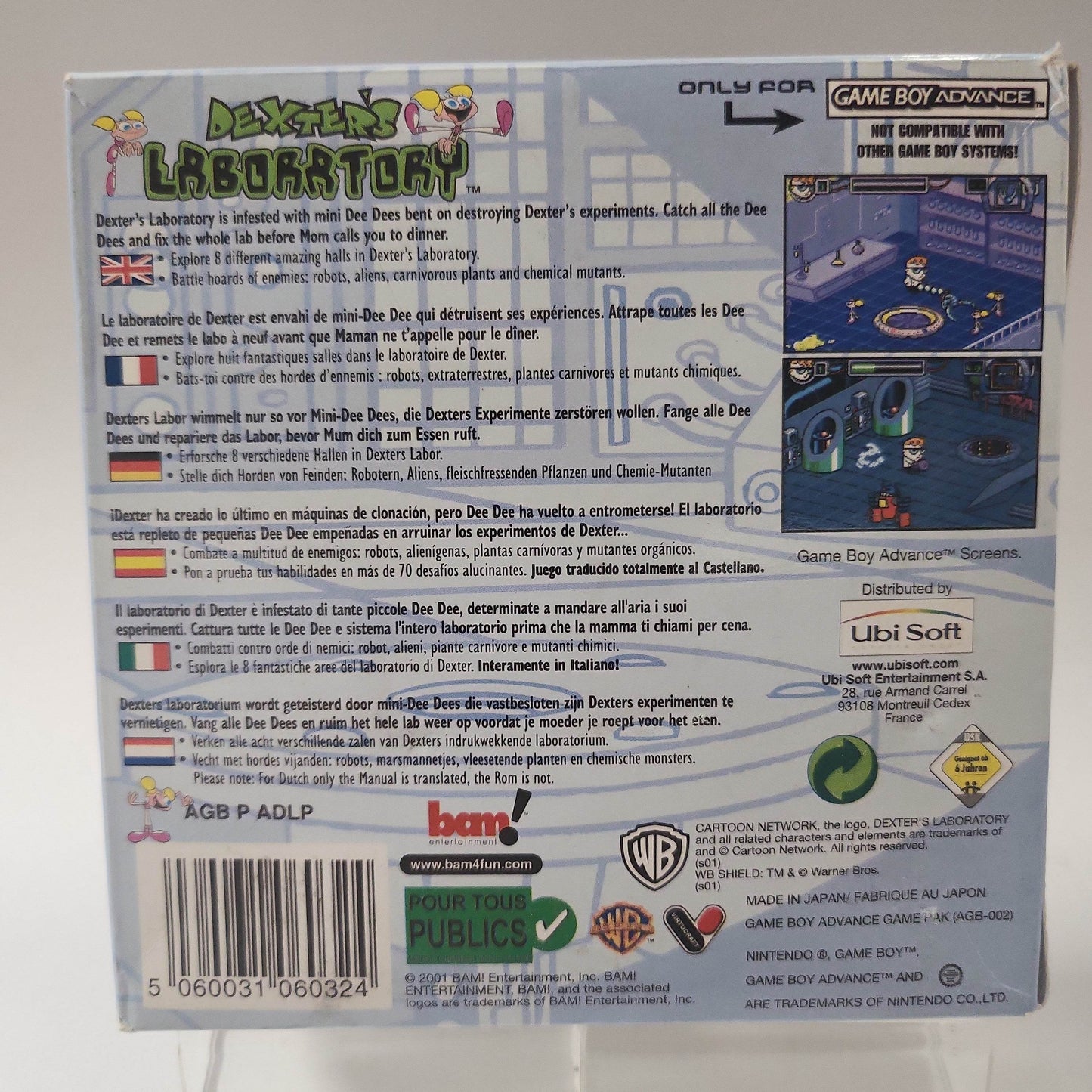 Dexter Laboratory Boxed Game Boy Advance - Feniks Gameshop