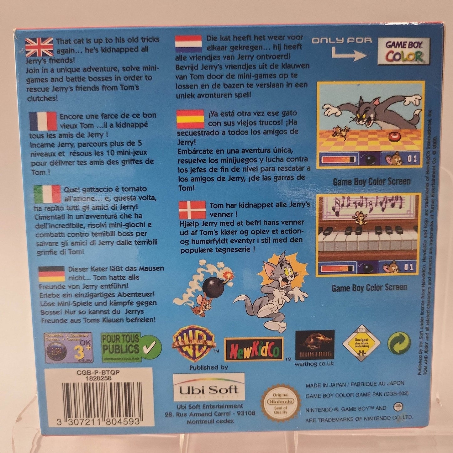Tom and Jerry CIB Game Boy Color - Feniks Gameshop