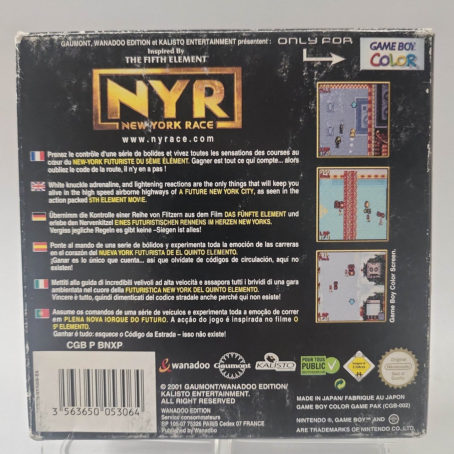NYR (New York Racer) CIB Game Boy Color - Feniks Gameshop