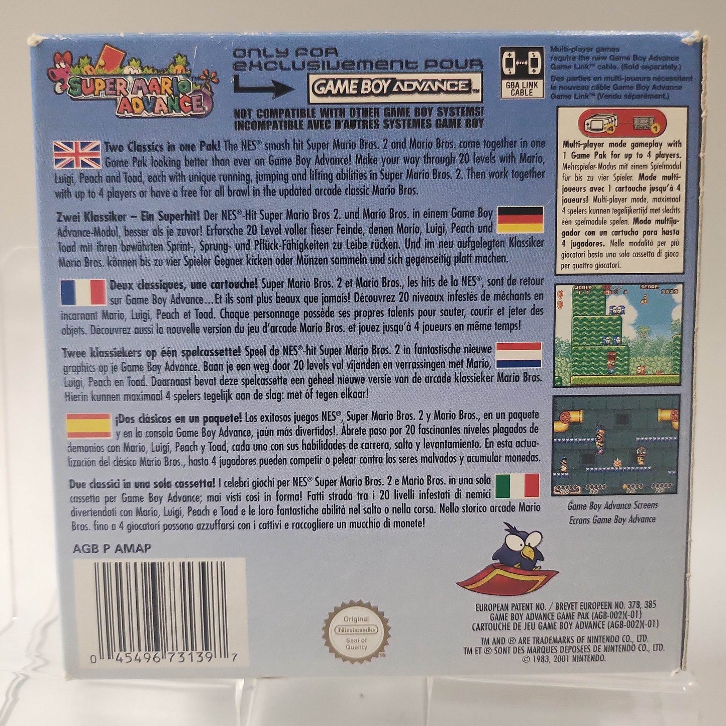 Super Mario Advance Boxed Game Boy Advance - Feniks Gameshop