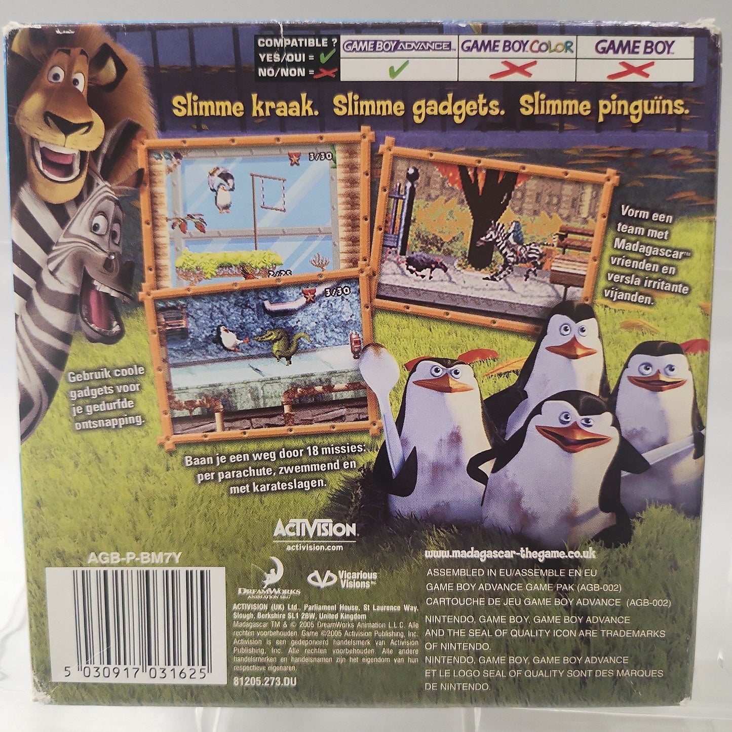 Madagascar Operation Pinguïn Boxed Game Boy Advance - Feniks Gameshop