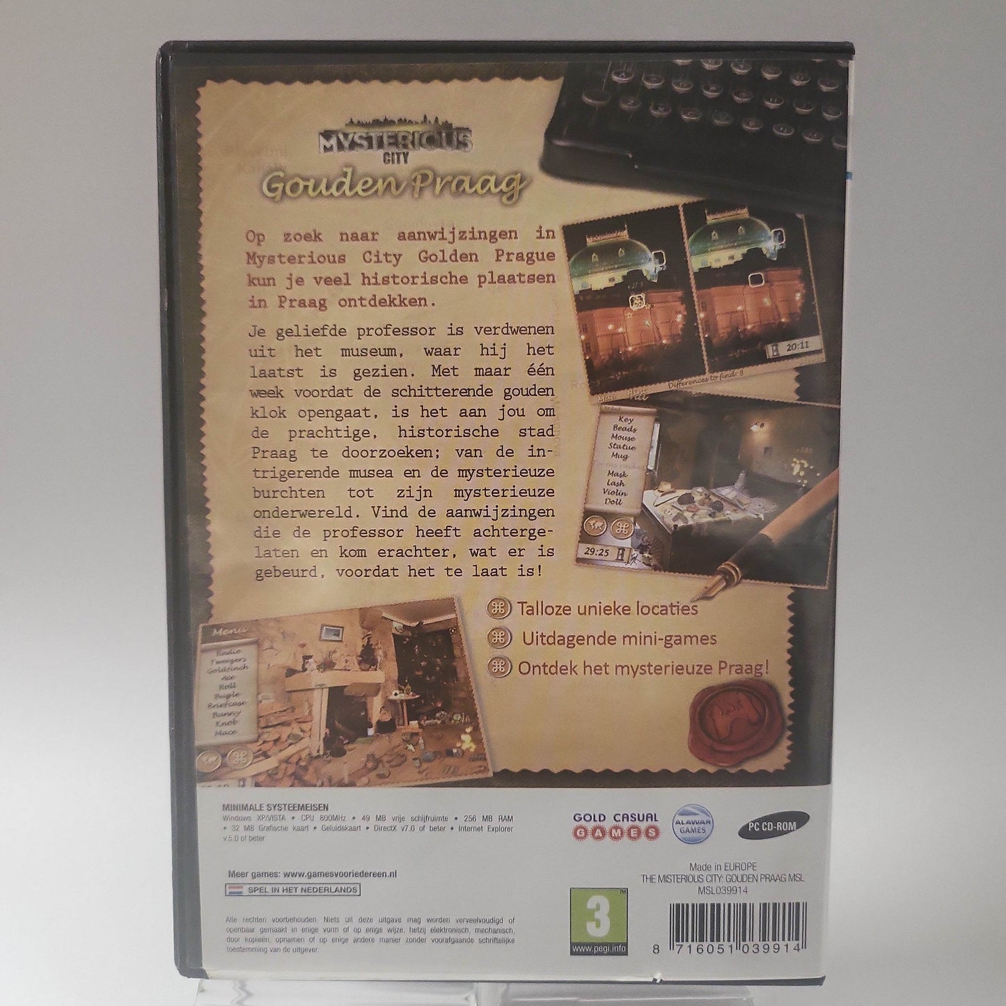 Mysterious City Gouden Praag (No Book) PC - Feniks Gameshop