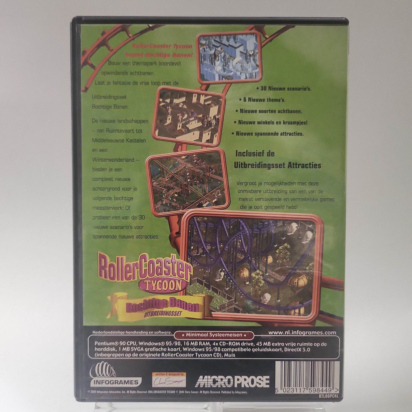 Roller Coaster Tycoon Bochtige Banen Uitbreidingsset (No Book) PC - Feniks Gameshop