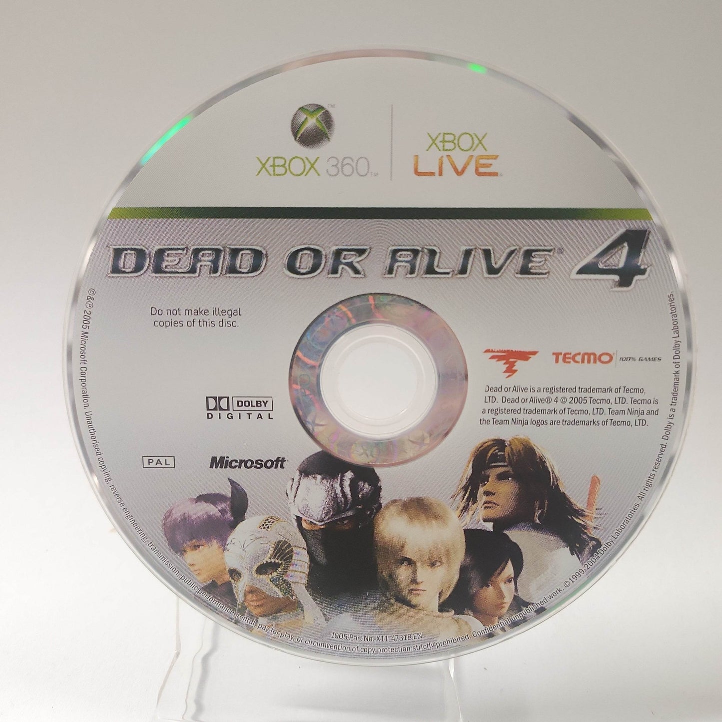 Dead or Alive 4 (Disc only) Xbox 360 - Feniks Gameshop
