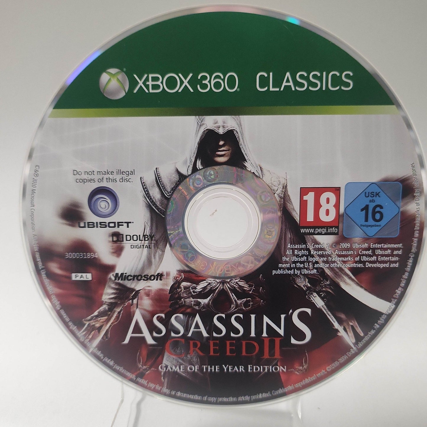 Assassin's Creed II Classics (Game Only) Xbox 360 - Feniks Gameshop