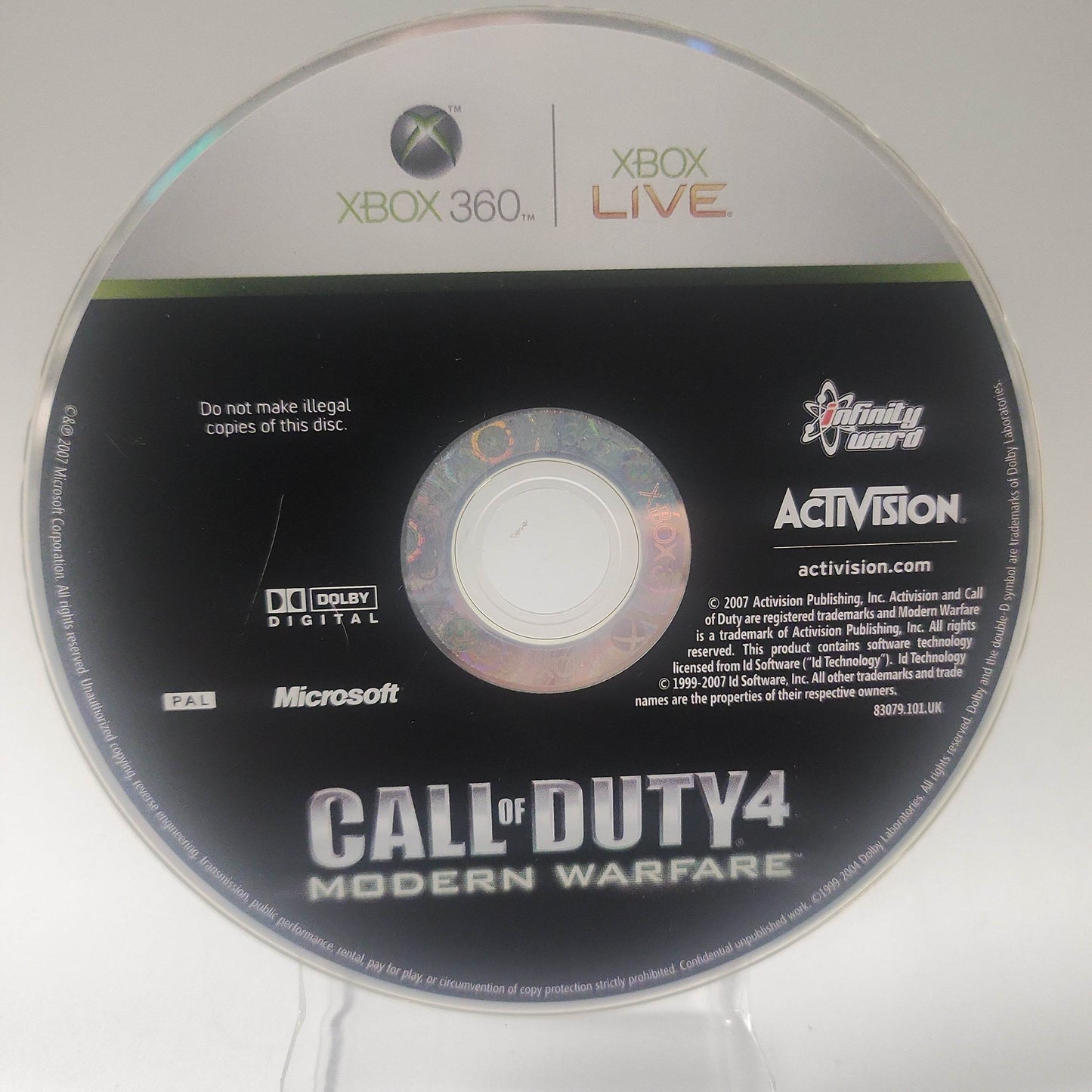 Call of Duty Modern Warfare 4 (Disc Only) Xbox 360 - Feniks Gameshop