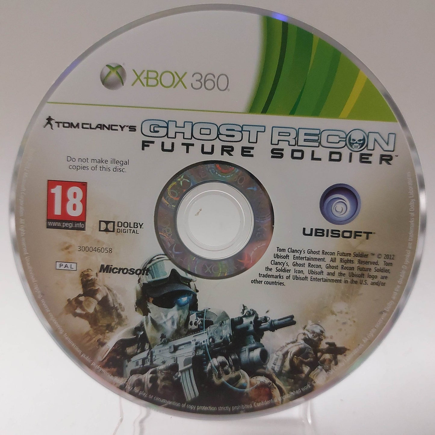 Tom Clancy's Ghost Recon Future Soldier (Disc Only) Xbox 360 - Feniks Gameshop