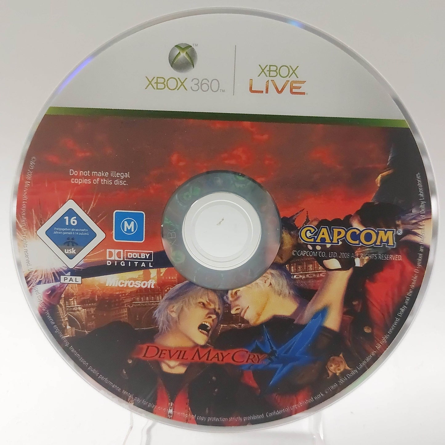 Devil May Cry 4 (Disc Only) Xbox 360 - Feniks Gameshop