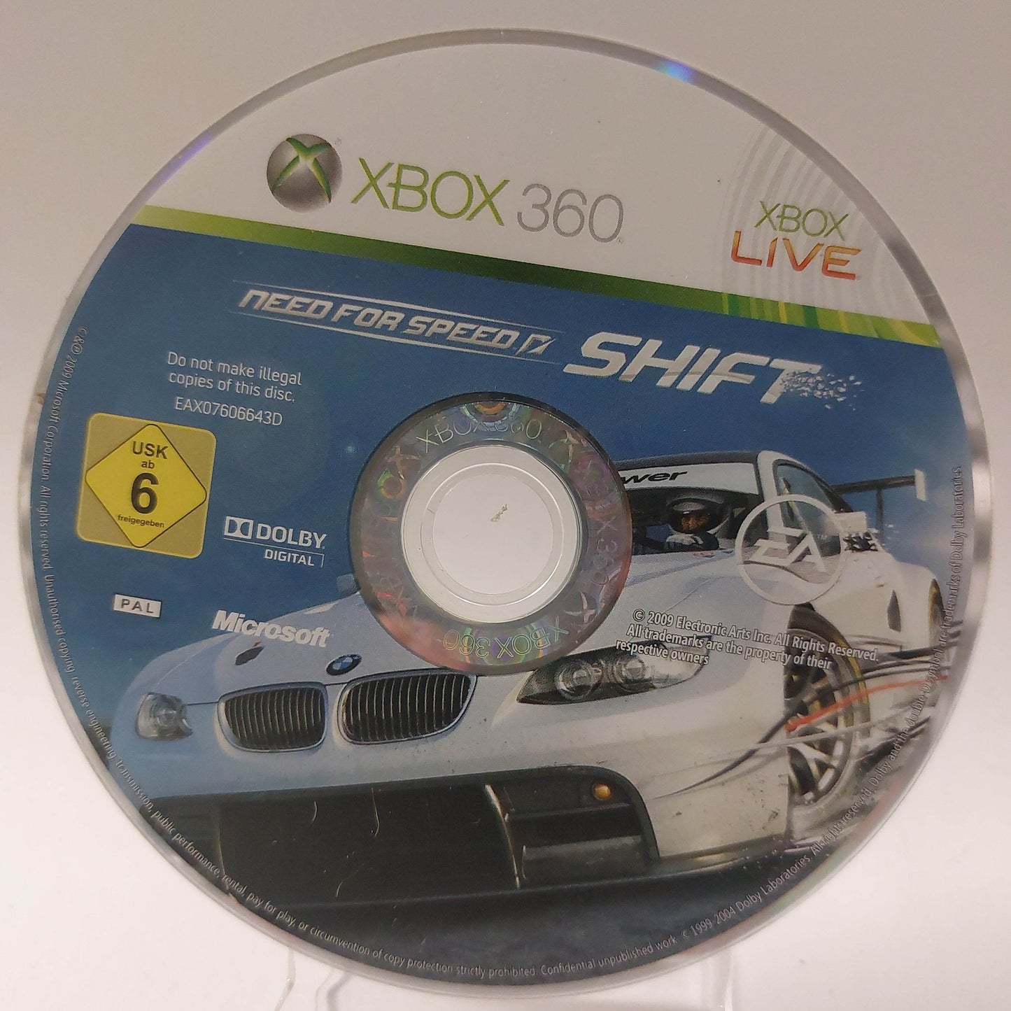 Need for Speed Shift (Disc Only) Xbox 360 - Feniks Gameshop