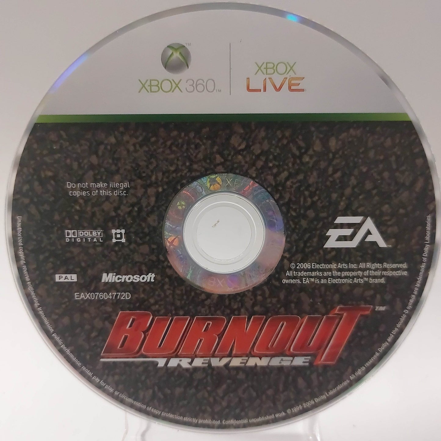 Burnout Revenge (Disc Only) Xbox 360 - Feniks Gameshop