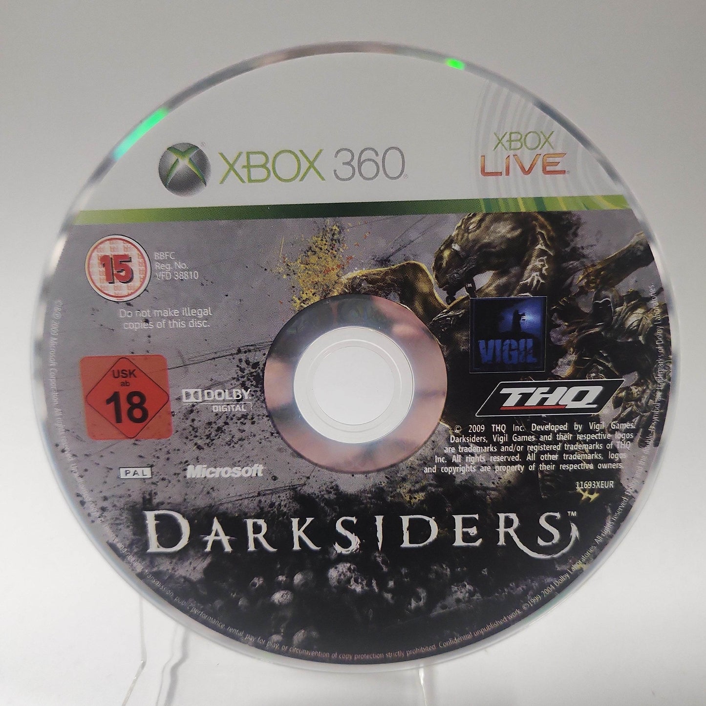 Darksiders (Disc Only) Xbox 360 - Feniks Gameshop