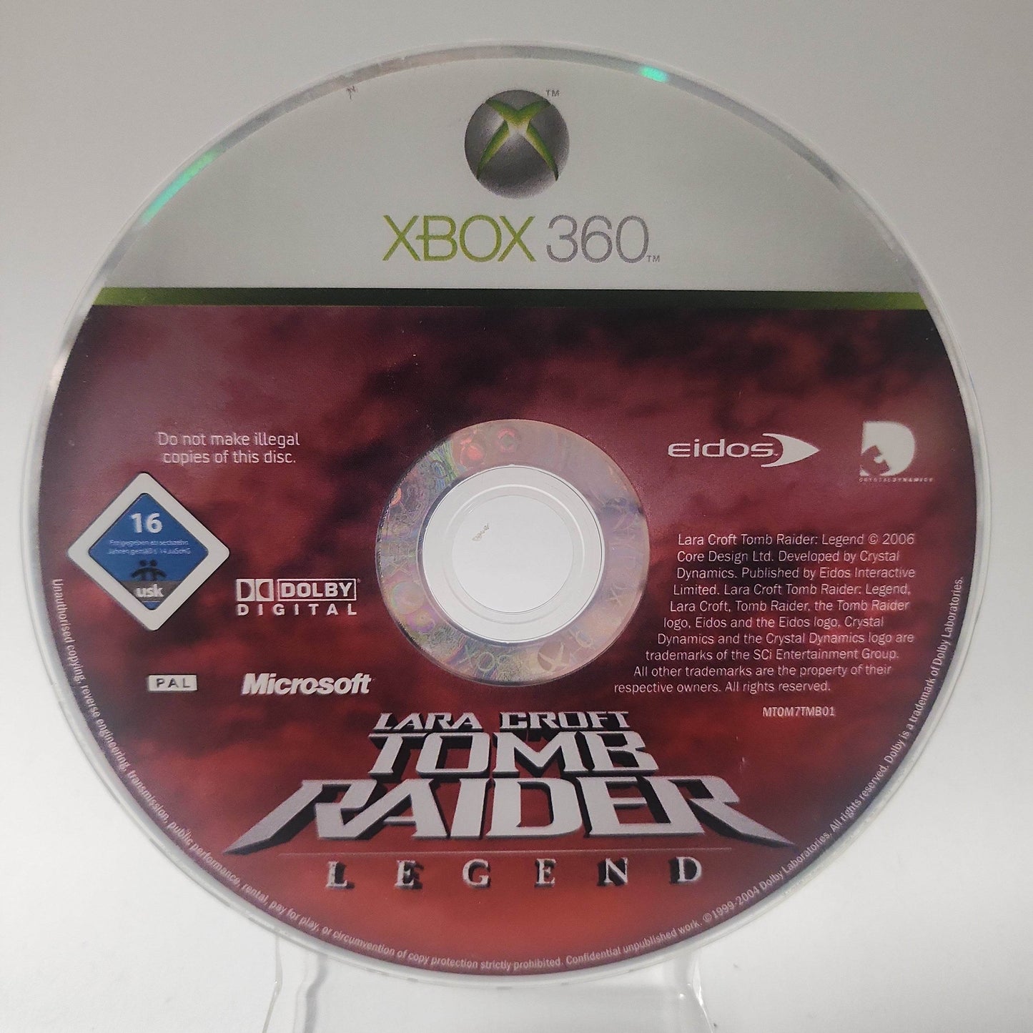 Tomb Raider Legend (Disc Only) Xbox 360 - Feniks Gameshop