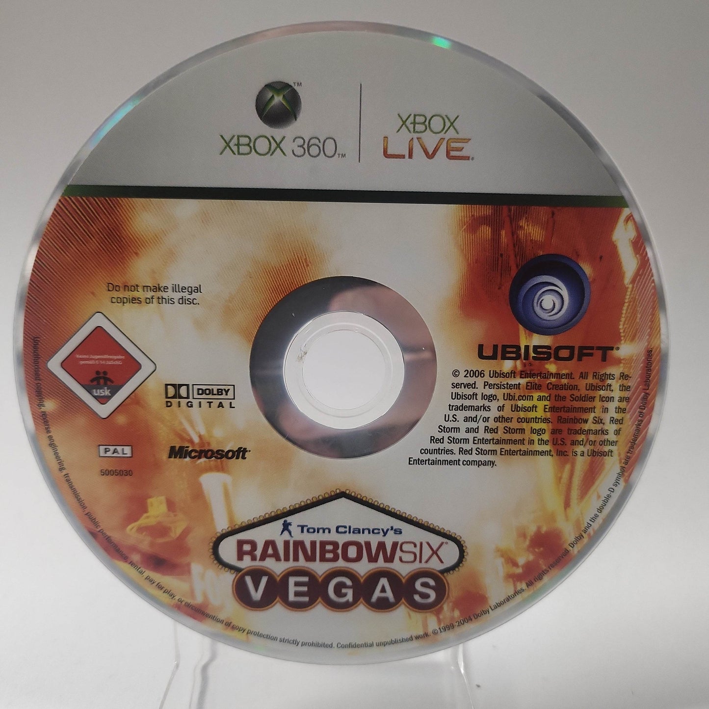 Tom Clancy's Rainbow Six Vegas (Disc Only) Xbox 360 - Feniks Gameshop