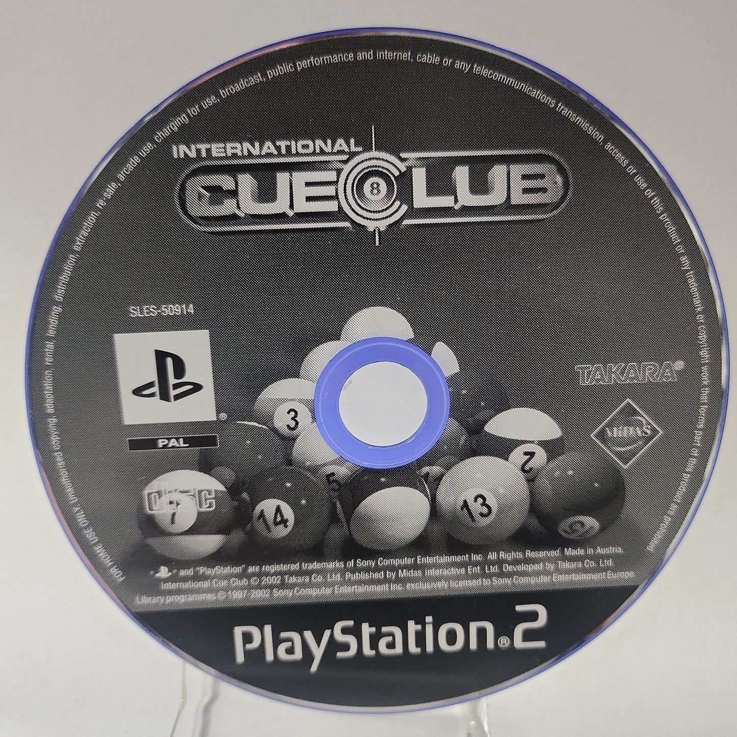 International Cue Club (Disc Only) PlayStation 2 - Feniks Gameshop