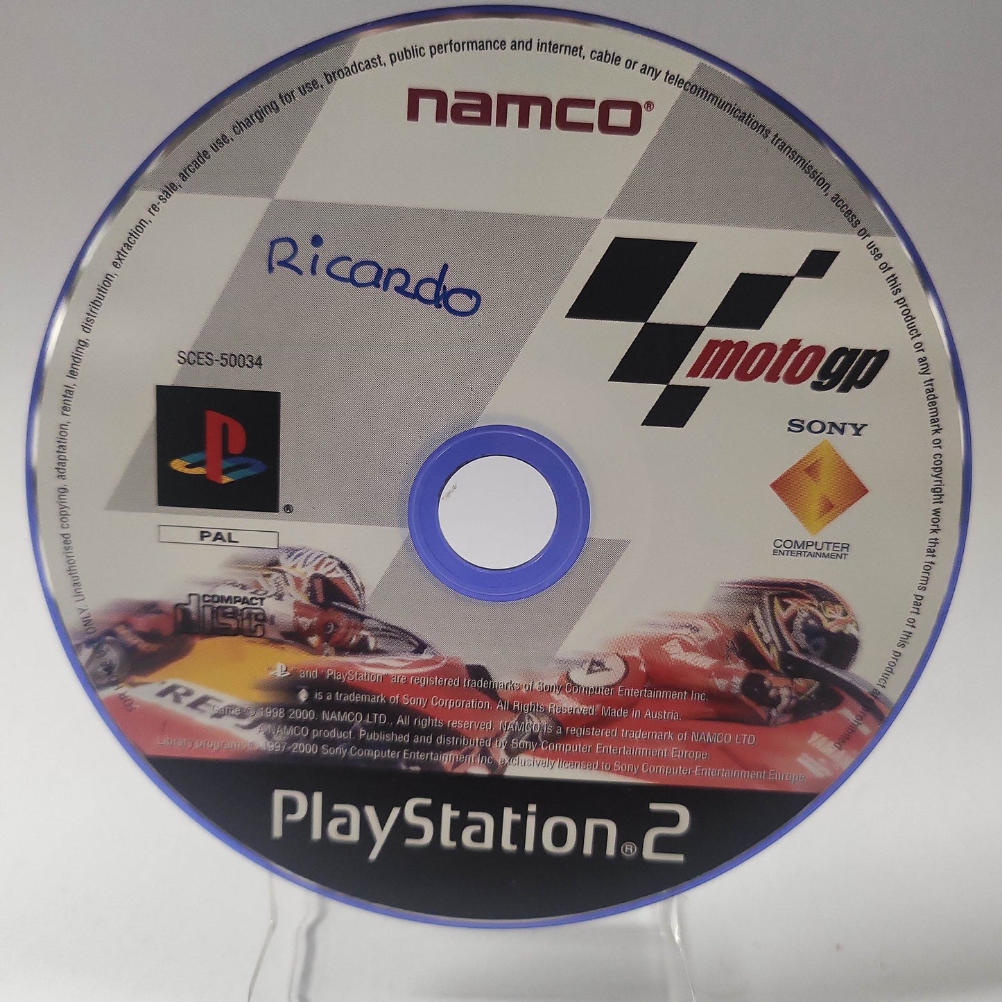 Moto Gp (Disc Only) PlayStation 2 - Feniks Gameshop