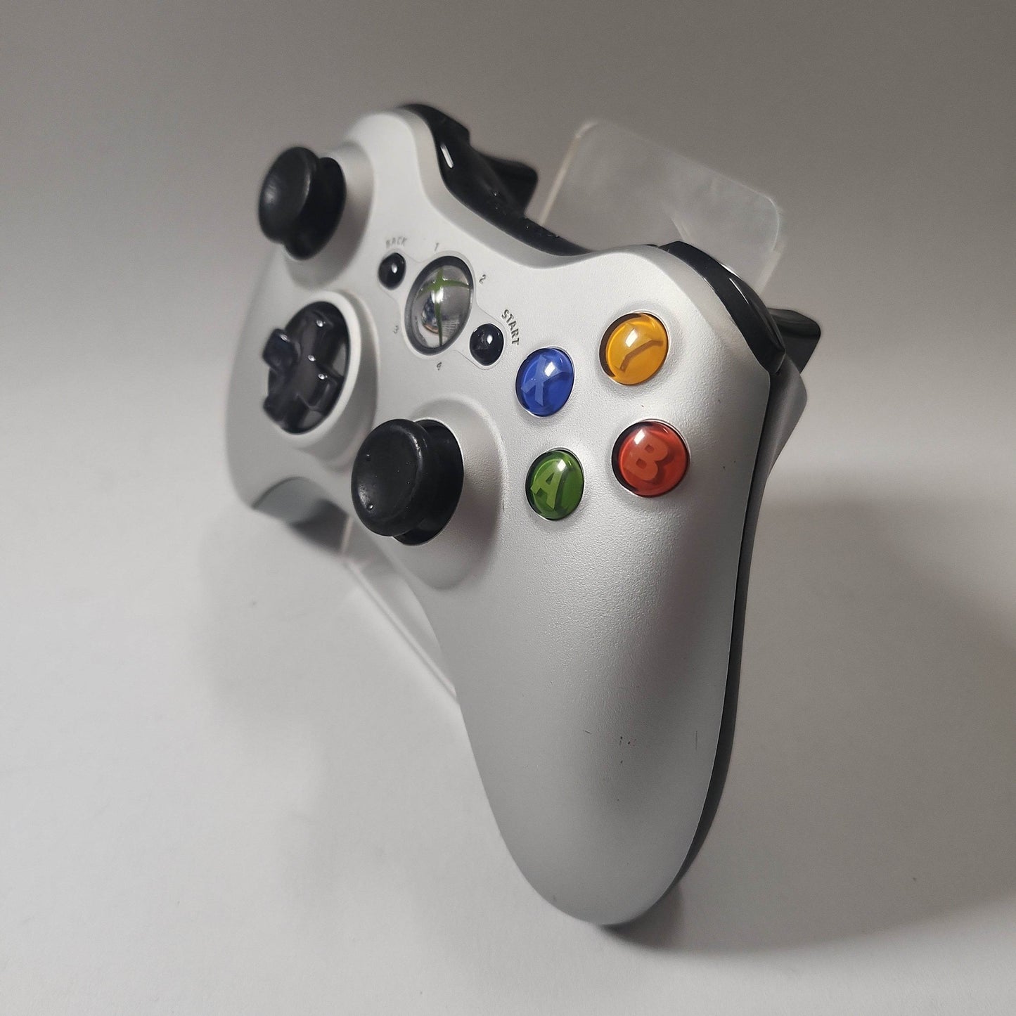 Zilver/ Zwarte Controller Xbox 360 - Feniks Gameshop